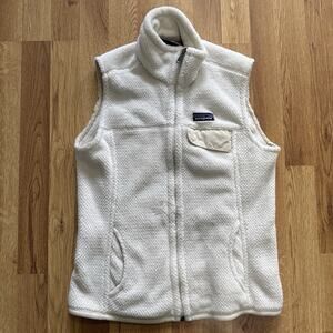Patagonia Vest S Fleece Sherpa Hiking Trail Active-wear Sleeveless Coat Women